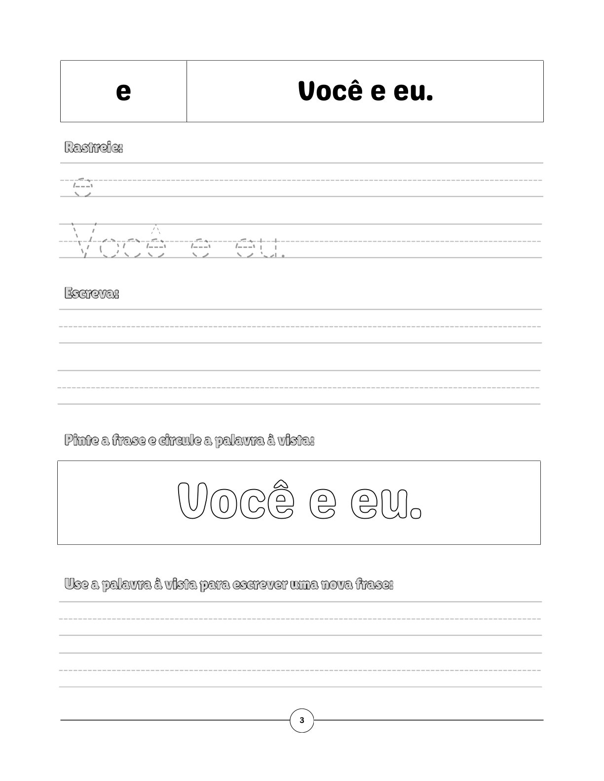 Caderno de Vocabulário